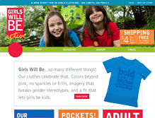 Tablet Screenshot of girlswillbehq.com